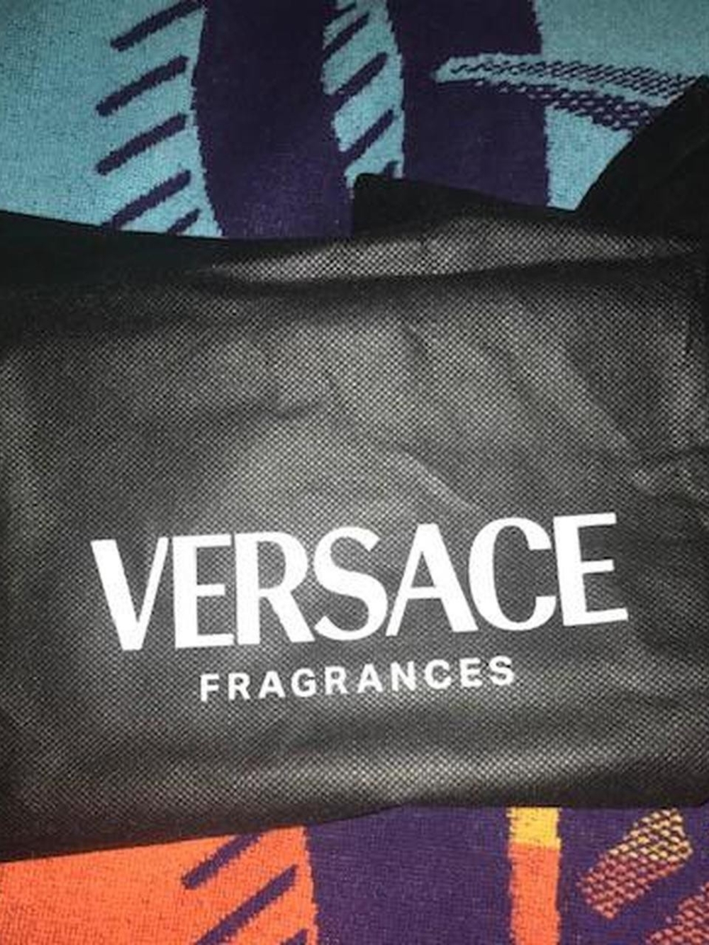 Versace Black and White Fragrances Pouch